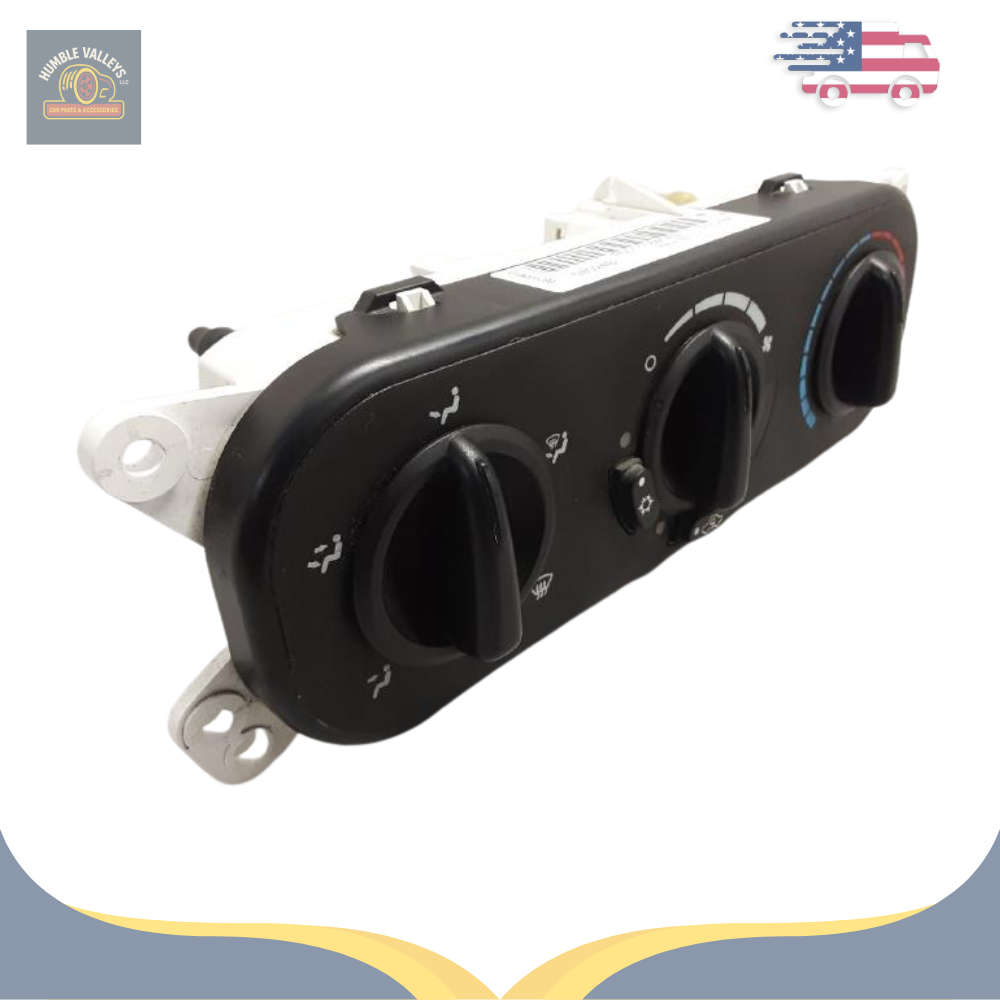 2007–2010 Jeep Wrangler AC Heater Manual Climate Temperature Control Black OEM — view 2