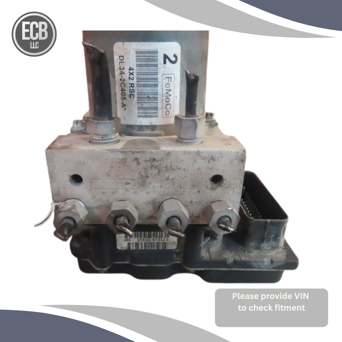 2013–2014 Ford F150 4x2 ABS Anti-lock Brake Pump Assembly OEM — view 1