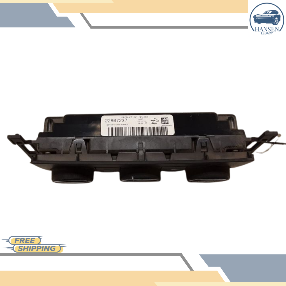 2010–2011 Chevrolet Silverado 1500 A/C AC Heater Temperature Control 10 11 — view 5
