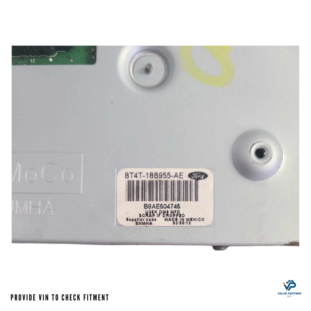 2012–2014 Ford Edge Radio Display Screen OEM — view 3