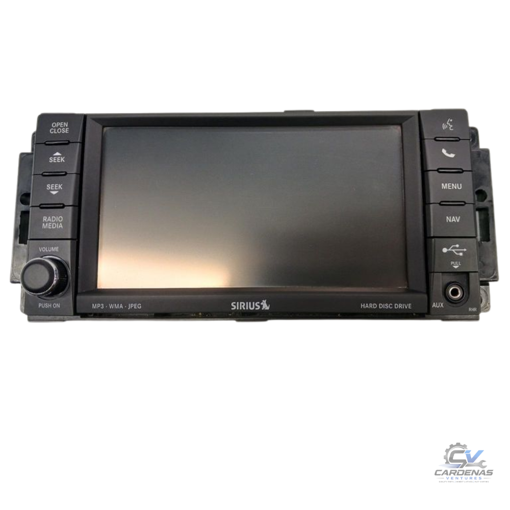 2013–2014 DODGE Challenger AM-FM-CD-DVD-H<wbr/>DD Navigation UConnect Radio RHR OEM — view 2