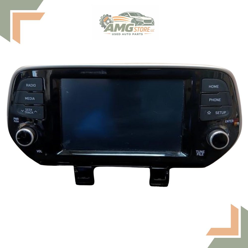 2019–2021 Hyundai Tucson Radio Receiver Audio Assembly ID 96160D3810 — view 1