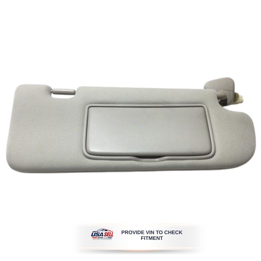 2014–2023 Infiniti Q50 RH Passenger Sunvisor Sun Visor with Mirror & Light OEM — view 2