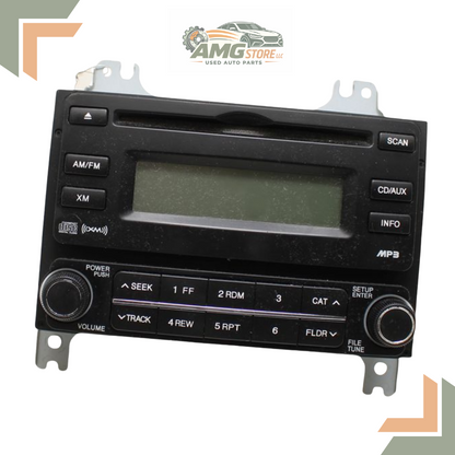 2009–2010 Hyundai Elantra Sedan AM FM CD Player Radio Receiver — view 1