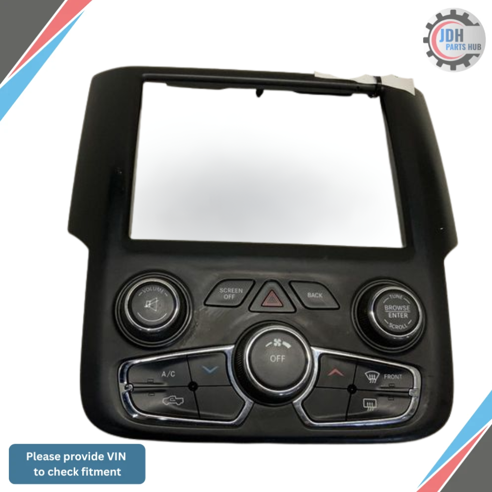 2013–2023 Dodge Ram 1500 2500 3500 A/C AC Heater Temperature Controls Bezel OEM — view 1