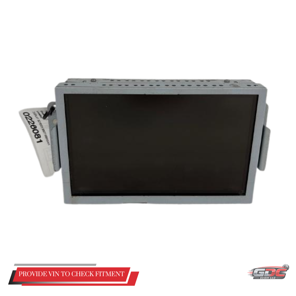 2011–2013 Ford Explorer Navigation Radio Display Screen — view 1