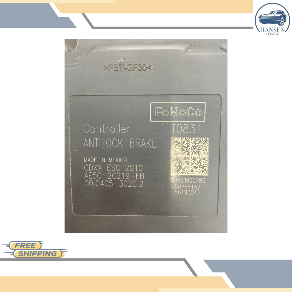 2010–2012 Ford Fusion FWD ABS Anti Lock Brake Pump Module Assembly OEM — view 5