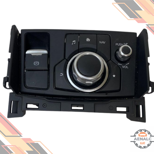 2016–2018 Mazda 3 Radio Nav Control Switch Console Mounted OEM — view 1