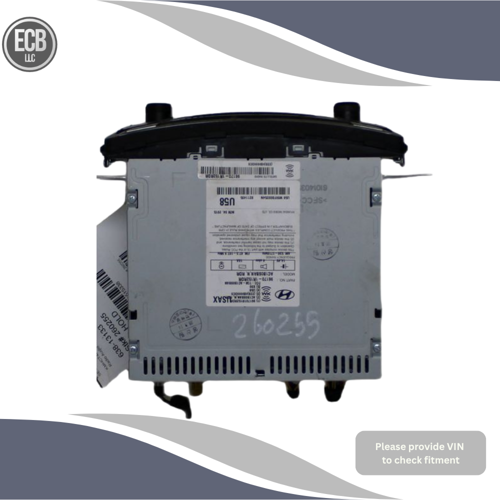 2015–2017 Hyundai Accent AM FM CD Radio Bluetooth — view 4