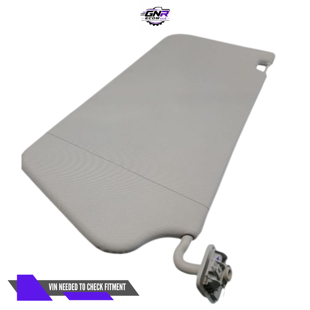 2015–2019 Ford Transit 250 Passenger RH Interior Sun Visor Gray OEM — view 3
