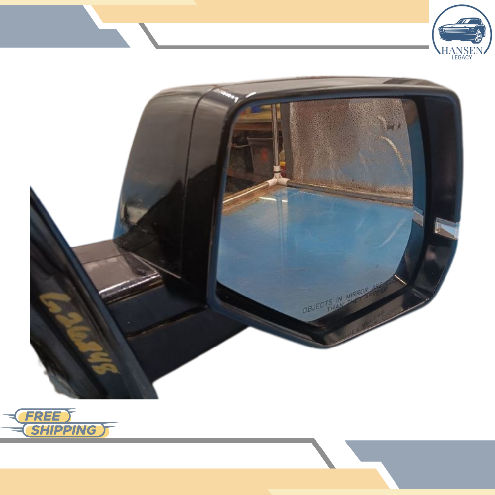 2015–2020 Cadillac Escalade Right Passenger Side Door Mirror Black OEM — view 3