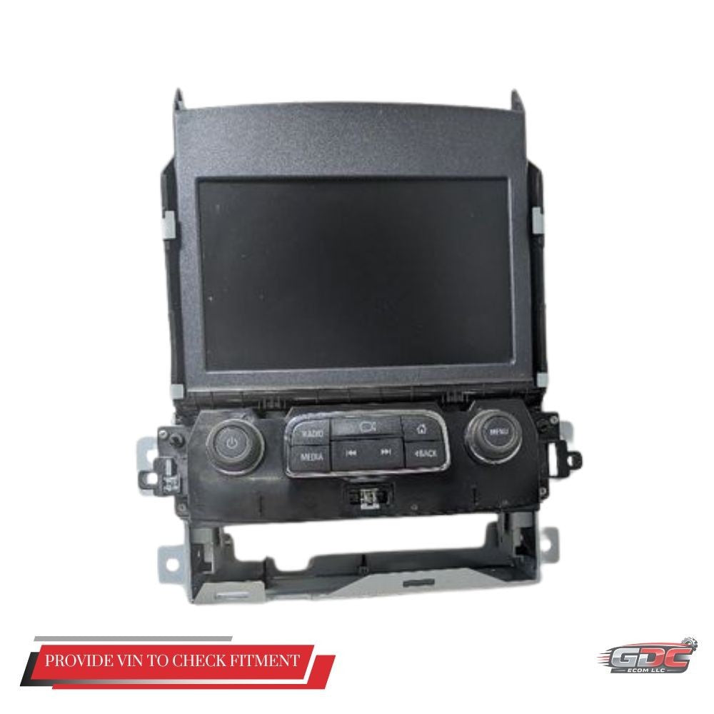 2018–2020 Chevrolet Impala Radio Receiver Display Screen ID 84355887 — view 1