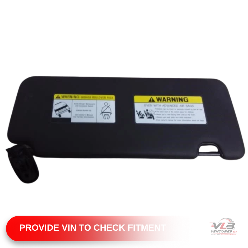 2022–2024 Hyundai Santa Cruz LH Driver Sunvisor Sun Visor with Mirror OEM — view 3