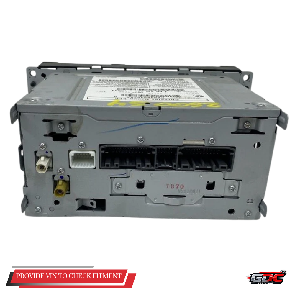 2013–2019 DODGE CARAVAN AM FM CD Navigation Radio Player Display Screen OEM RHB — view 3
