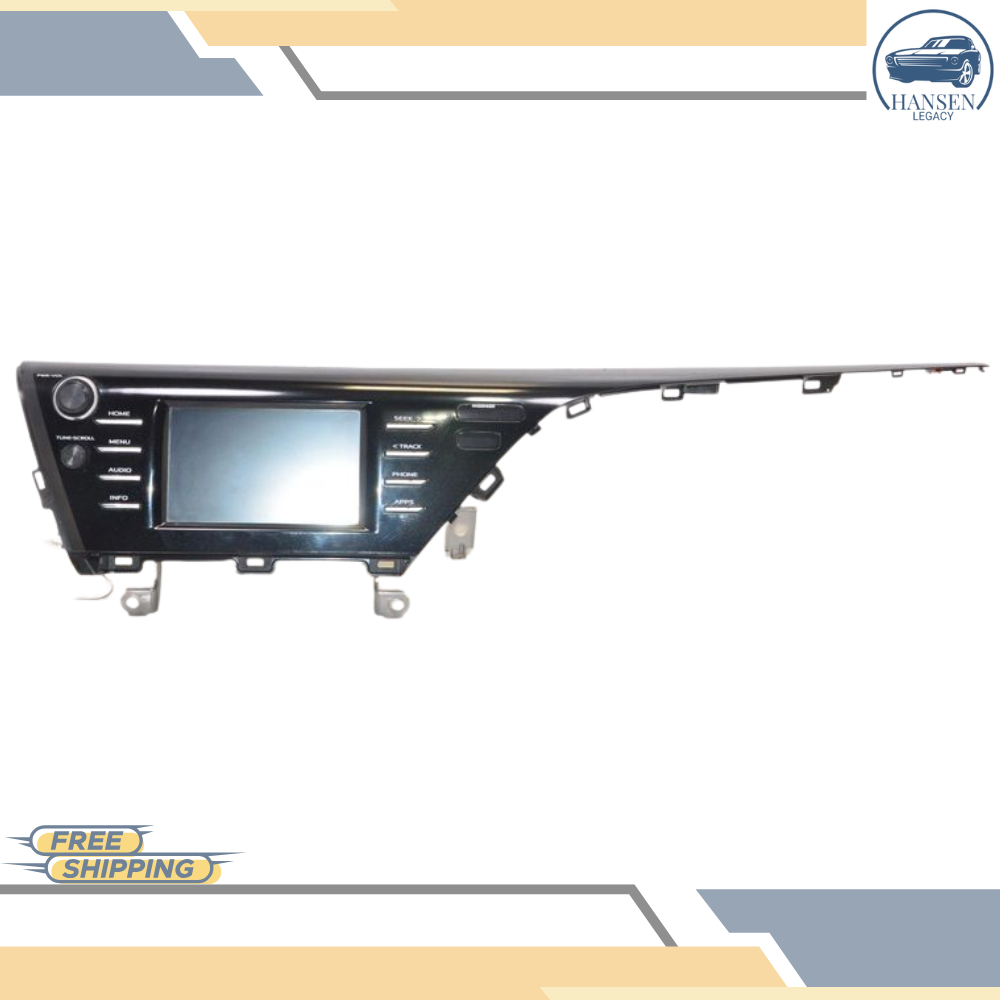 2018–2019 Toyota Camry Radio Receiver Display Screen OEM — view 1