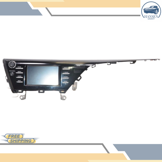 2018–2019 Toyota Camry Radio Receiver Display Screen OEM — view 1