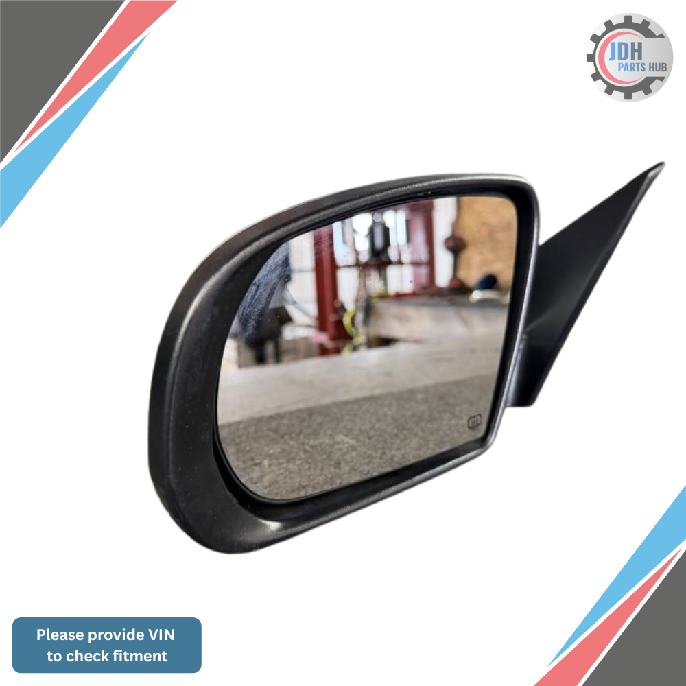 2014–2021 Jeep Cherokee Left Driver Side View Door Mirror White — view 1