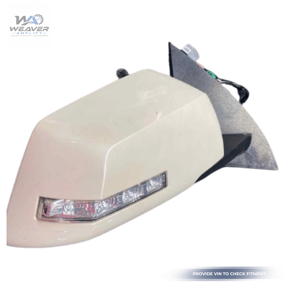 2013–2017 Chevrolet Traverse Acadia Right Passenger Side View Door Mirror White — view 1