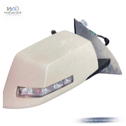 2013–2017 Chevrolet Traverse Acadia Right Passenger Side View Door Mirror White — view 1