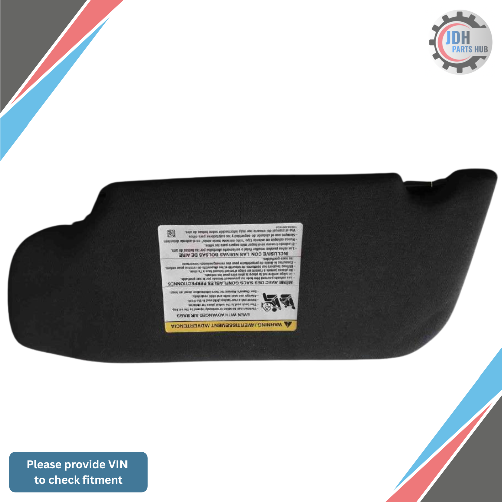 2013–2019 Ford Taurus RH Passenger Sunvisor Sun Visor with Mirror & Light OEM — view 2