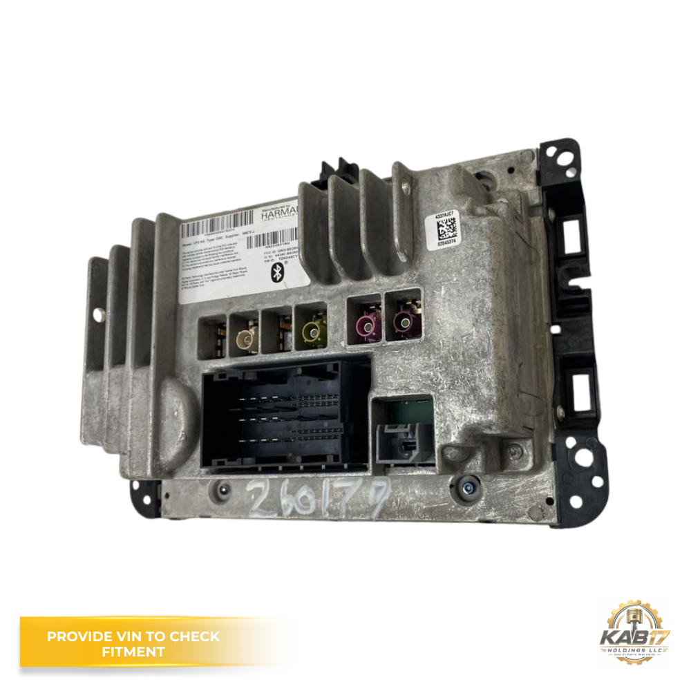 2014 Dodge Truck Ram 1500 AM FM Radio Receiver with Display Screen OEM — view 3