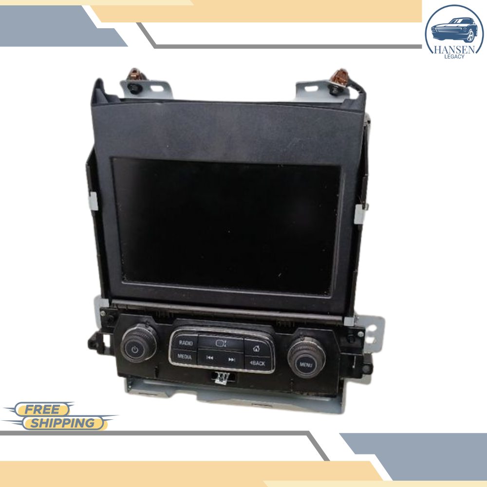 2018–2020 Chevrolet Impala Radio Receiver Display Screen ID 84355887 OEM — view 1
