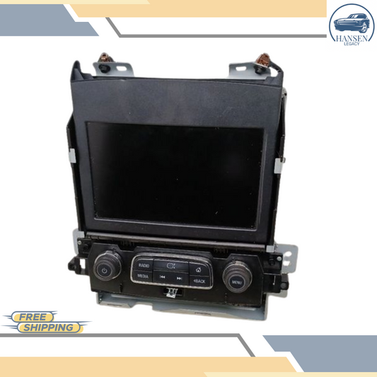 2018–2020 Chevrolet Impala Radio Receiver Display Screen ID 84355887 OEM — view 1