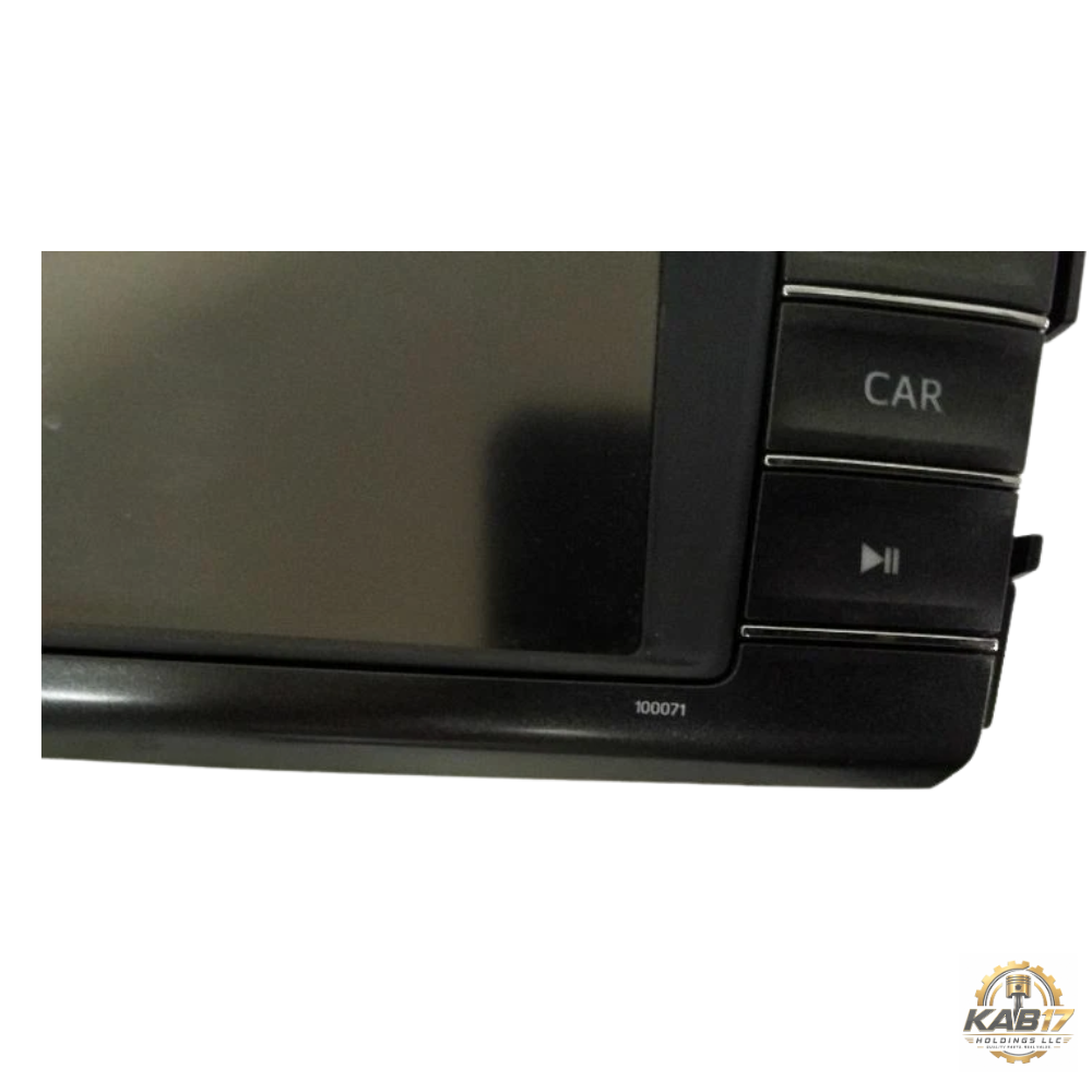 2013–2014 Toyota RAV4 Radio Display & Receiver Screen CD 100071 OEM — view 2