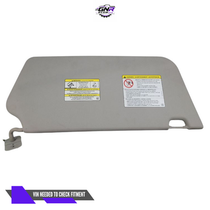 2015–2020 Ford Transit 250 Driver LH Interior Sun Visor Gray OEM — view 3