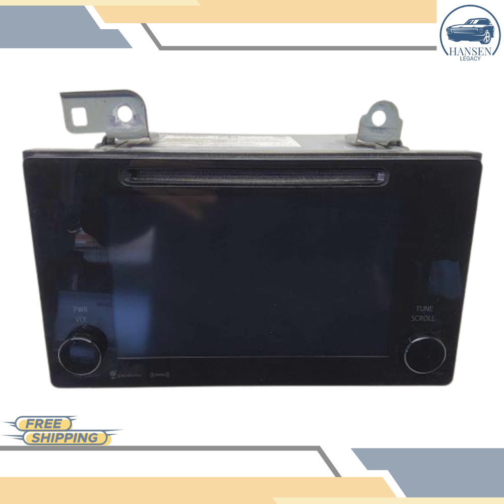 2016–2017 Toyota Sienna CD Player Satellite HD Radio Receiver and display OEM — view 1
