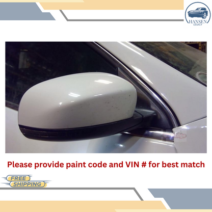 2014–2021 Jeep Cherokee Right Passenger Side View Door Mirror White RH — view 1