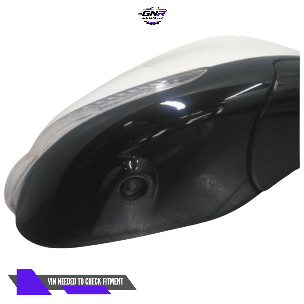 2017–2020 Infiniti QX60 Right Passenger Side Door Mirror Assembly White — view 4