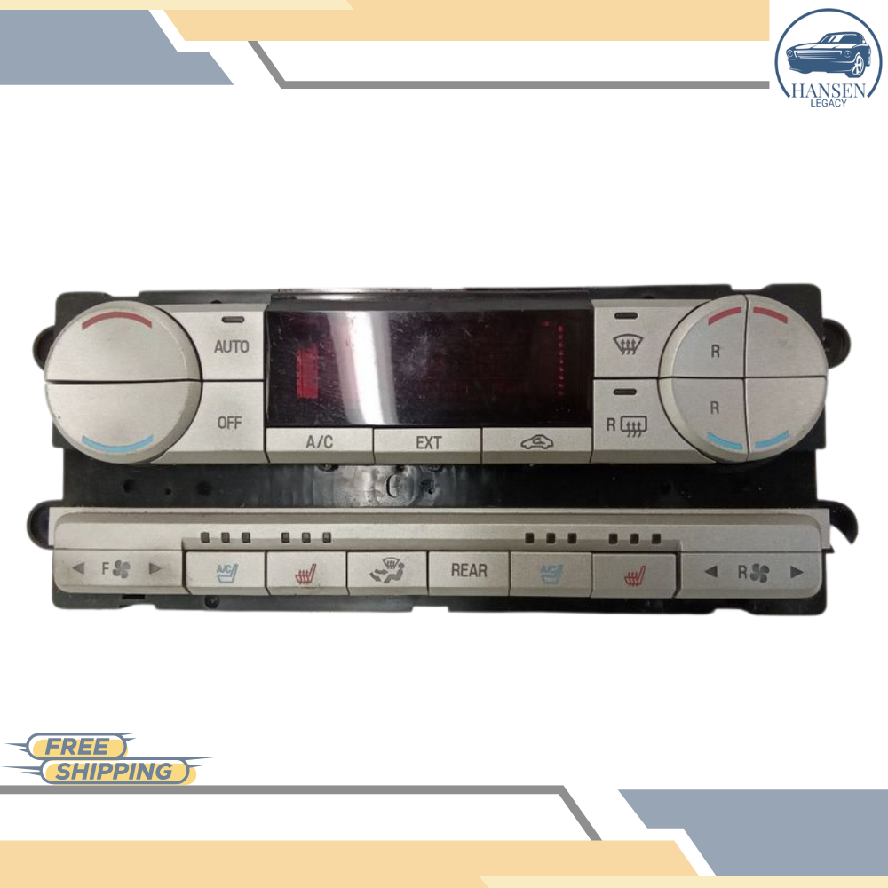 2007–2010 Lincoln Navigator Auto A/C AC Temperature Climate Heater Control 08 09 — view 2