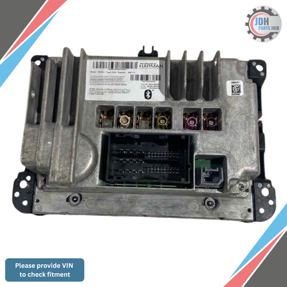 2016 Jeep Grand Cherokee Radio 8.4 Display and Receiver with Navigation OEM — view 3