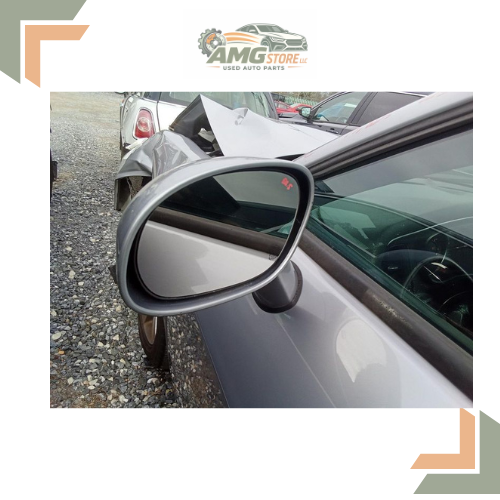 2015–2019 Dodge Challenger Left Driver Side View Mirror Heated Silver 16 17 18 — view 4