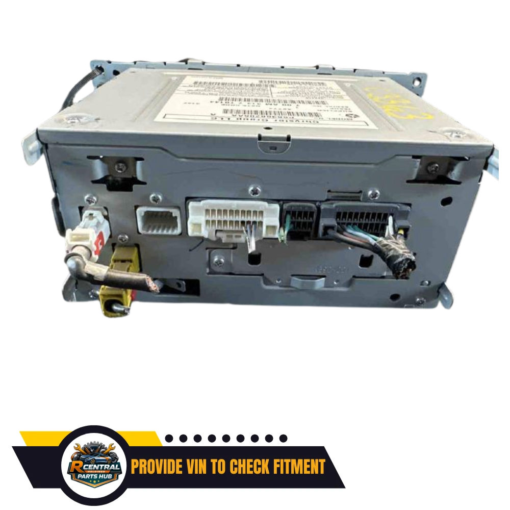 2011–2014 CHRYSLER 200 AM/FM/DVD RADIO CD PLAYER RECEIVER RBZ OEM — view 2