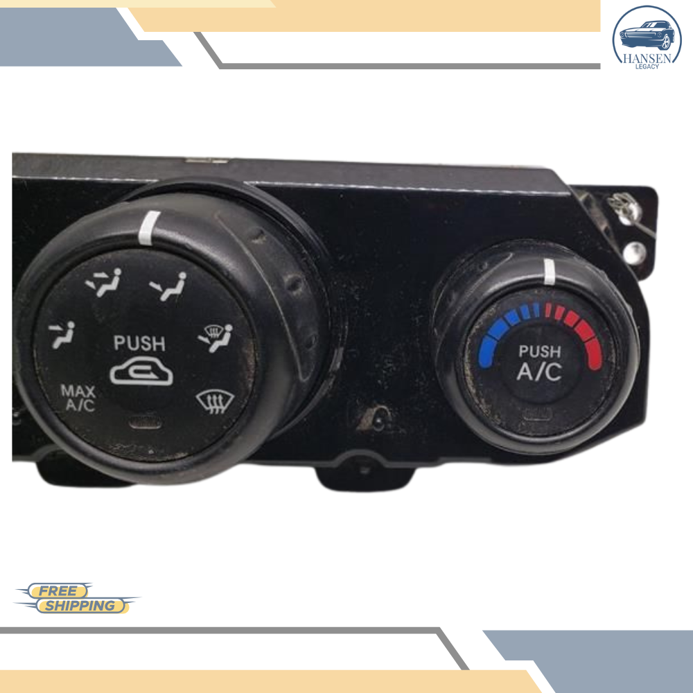 2009–2010 Kia Sportage A/C AC Heater Temperature Control Unit 09 10 — view 2