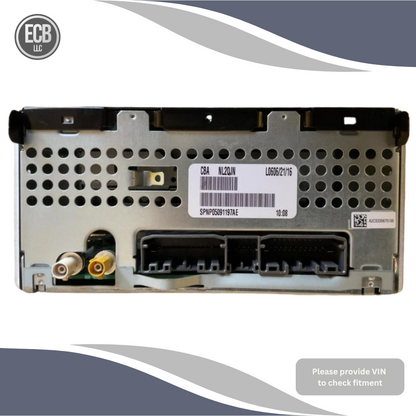 2012–2017 Jeep Patriot AM-FM-CD-MP3 Player Satellite Radio Receiver ID RES OEM — view 2