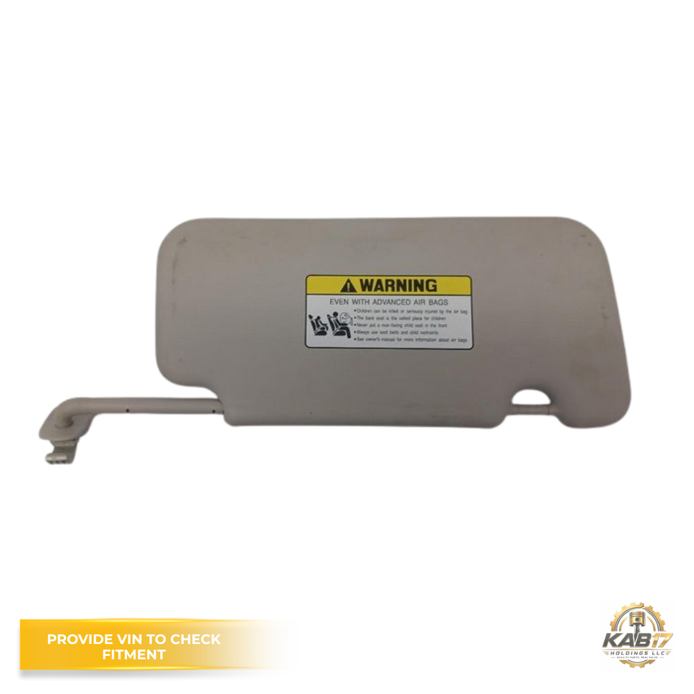 2020–2023 Hyundai Venue LH Driver Sunvisor with Mirror OEM — view 4
