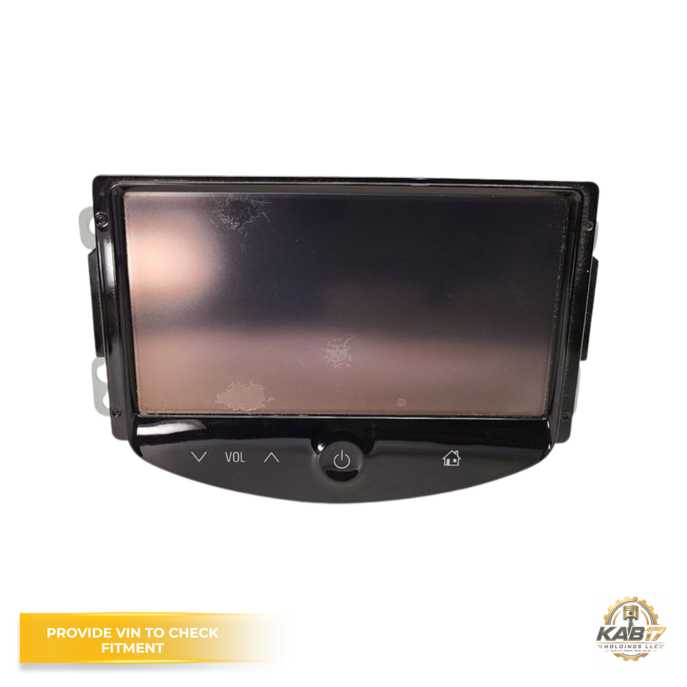 2015–2016 Chevrolet Sonic Radio Receiver Display Screen OEM 94510903 — view 1