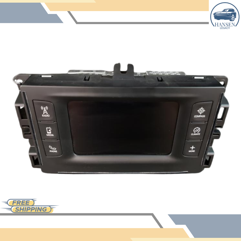 2016 Jeep Cherokee Display Screen Bluetooth Radio Receiver 16 TESTED — view 1