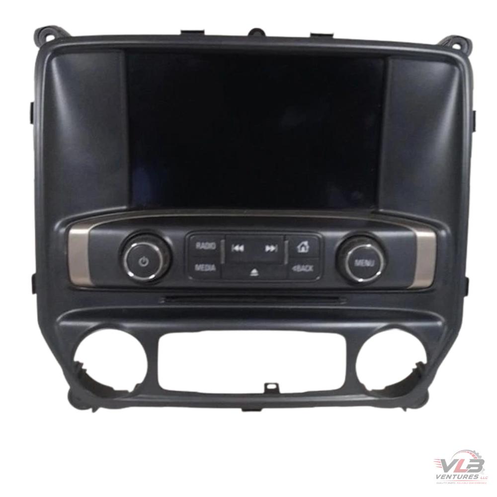 2015–2016 Chevrolet Silverado 1500 2500 Radio Control Panel Screen OEM — view 1