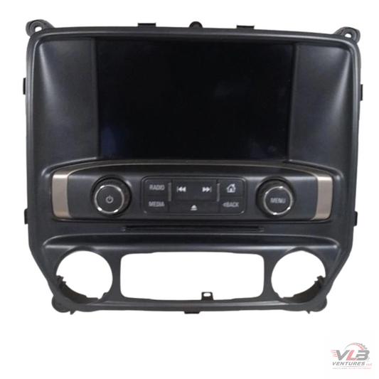 2015–2016 Chevrolet Silverado 1500 2500 Radio Control Panel Screen OEM — view 1