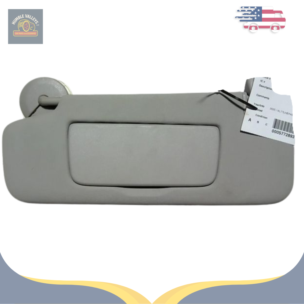 2024–2025 Chevrolet Trax LH Driver Sunvisor Sun Visor with Mirror OEM — view 3