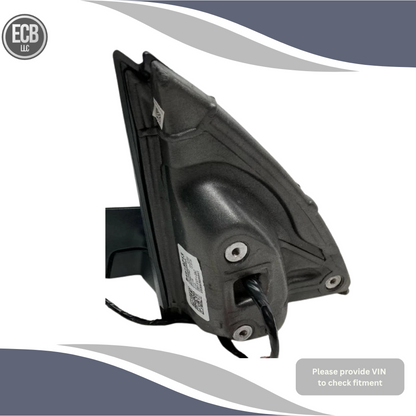 2018–2022 Chevrolet Traverse Left Driver Side View Door Mirror Black OEM — view 4