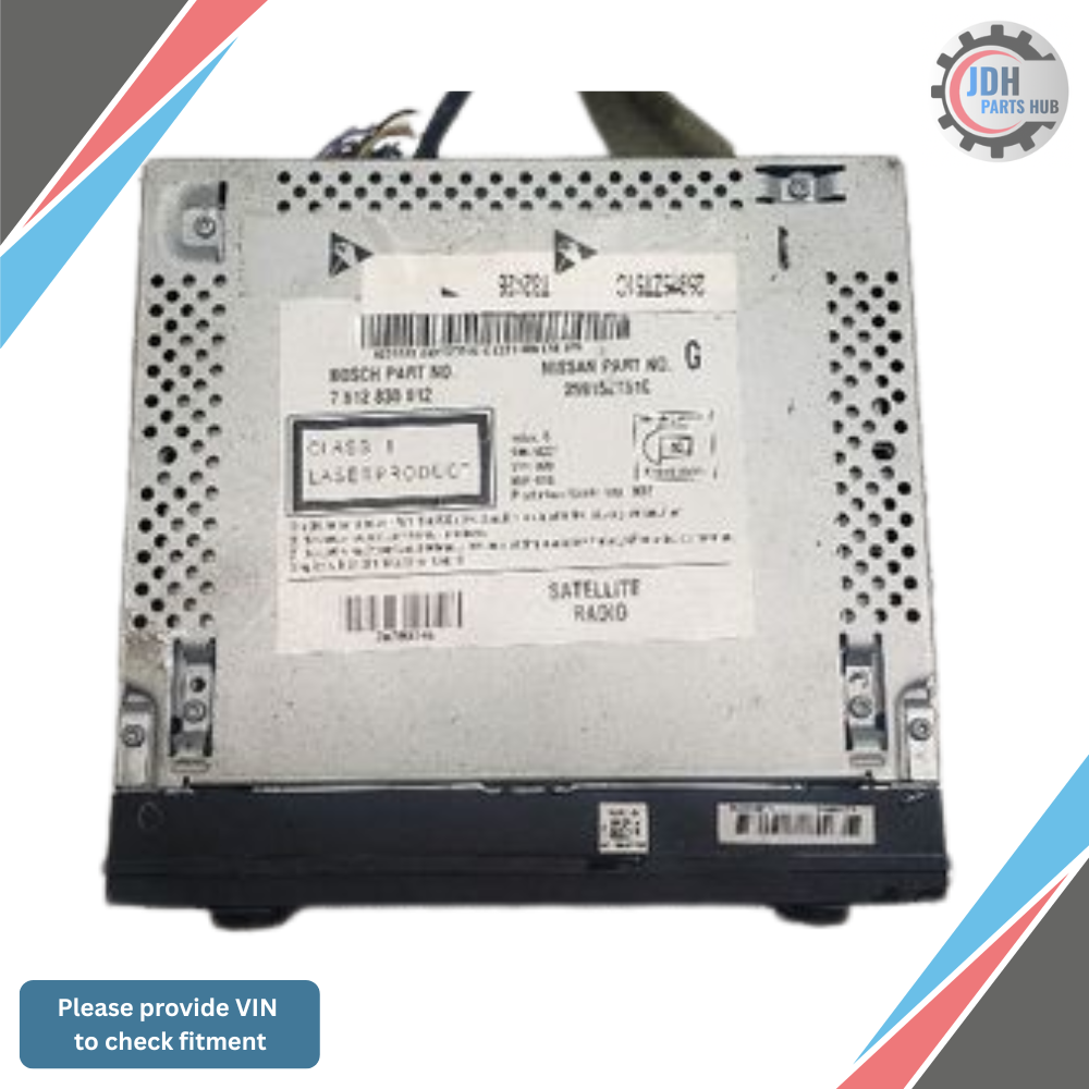 2010–2012 Nissan Sentra AM FM CD Player Radio with Navigation OEM — view 2