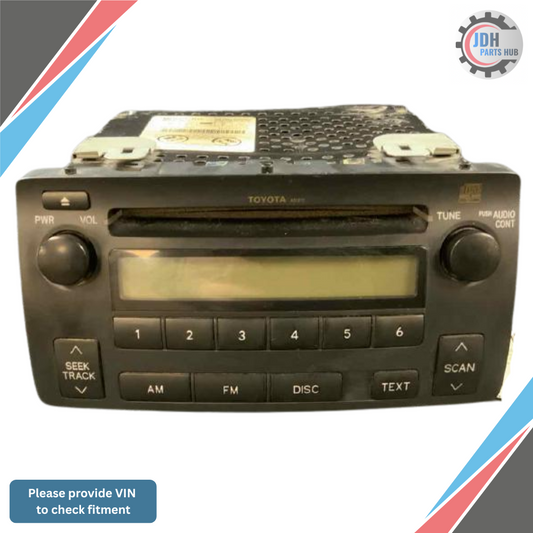 2004–2008 Toyota Corolla Radio CD Player OEM — view 1