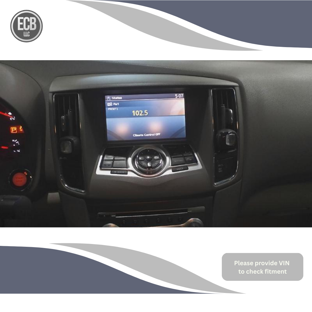 2009 Nissan Maxima Dash Display Screen Navigation GPS OEM — view 3