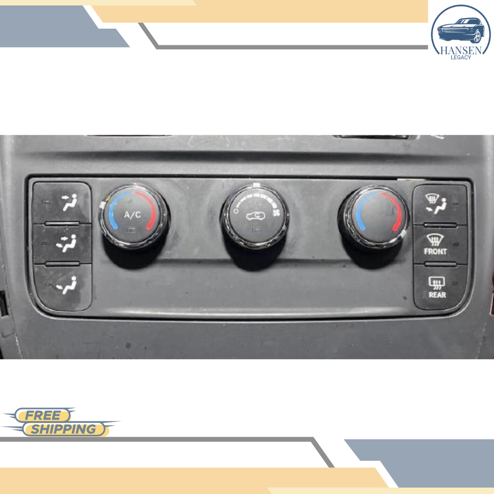 2011–2020 Dodge Caravan A/C AC Heater Temperature Control Unit Tested — view 5