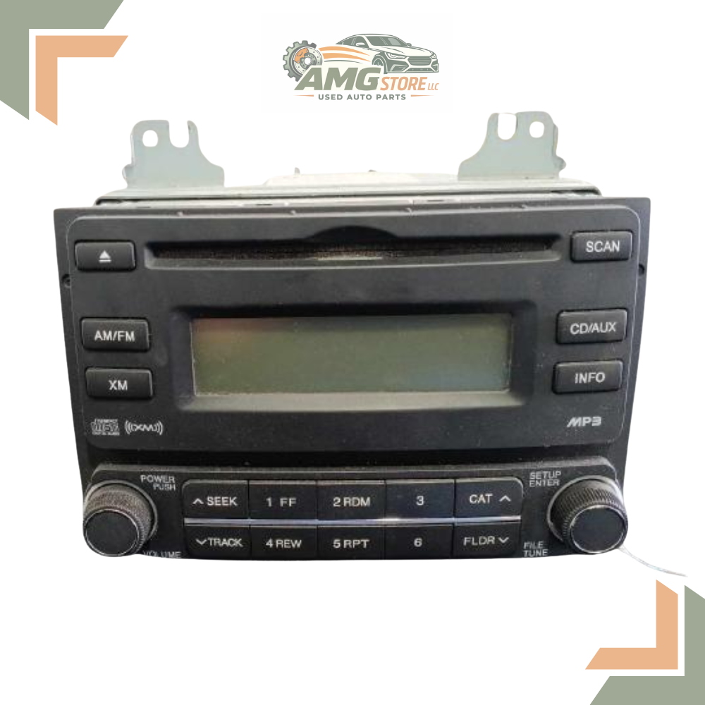 2009–2010 Hyundai Elantra Sedan AM FM CD Player Radio Receiver — view 2